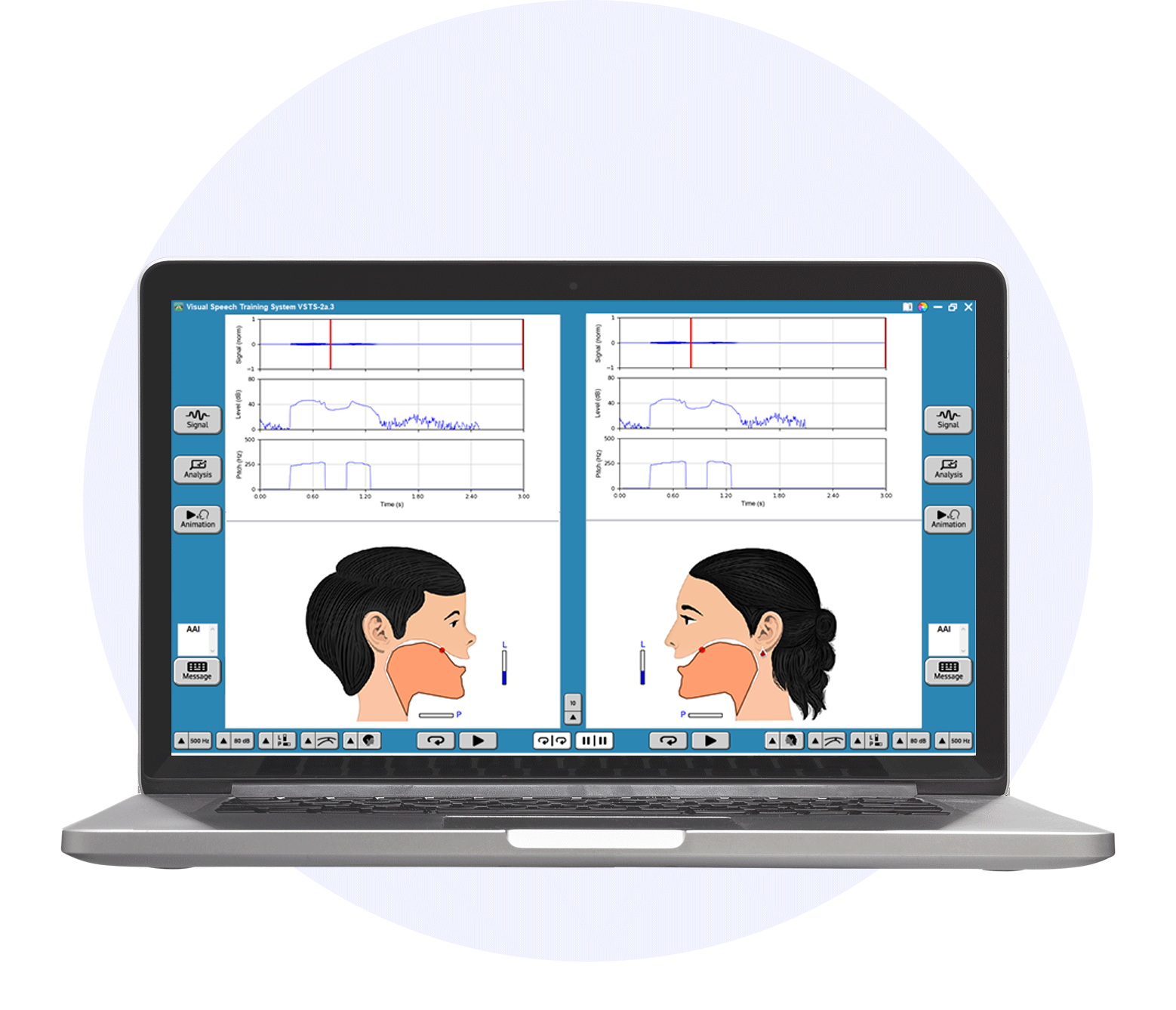 Visual Speech Training System (VSTS)