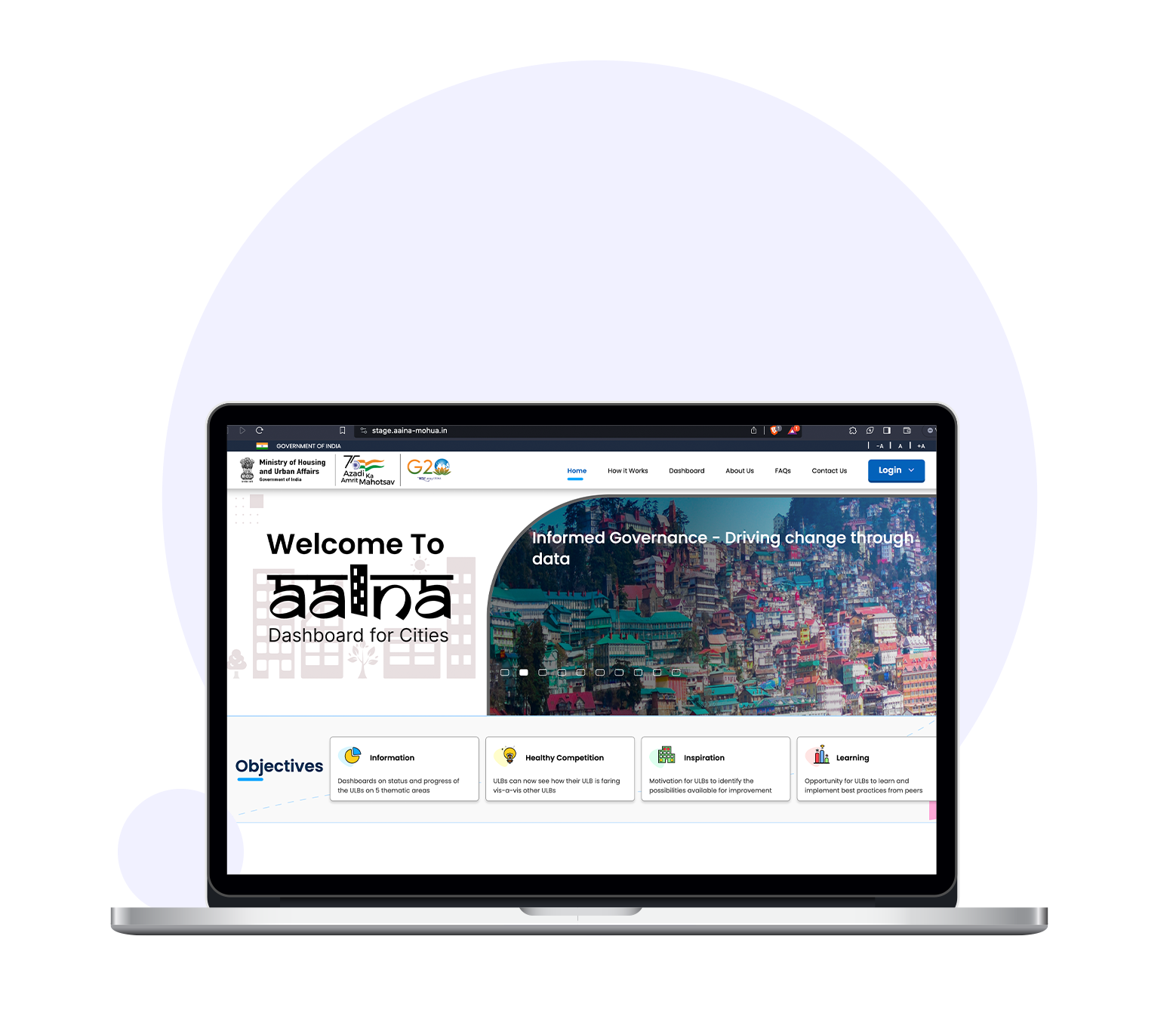 AAINA-Dashboard for Cities