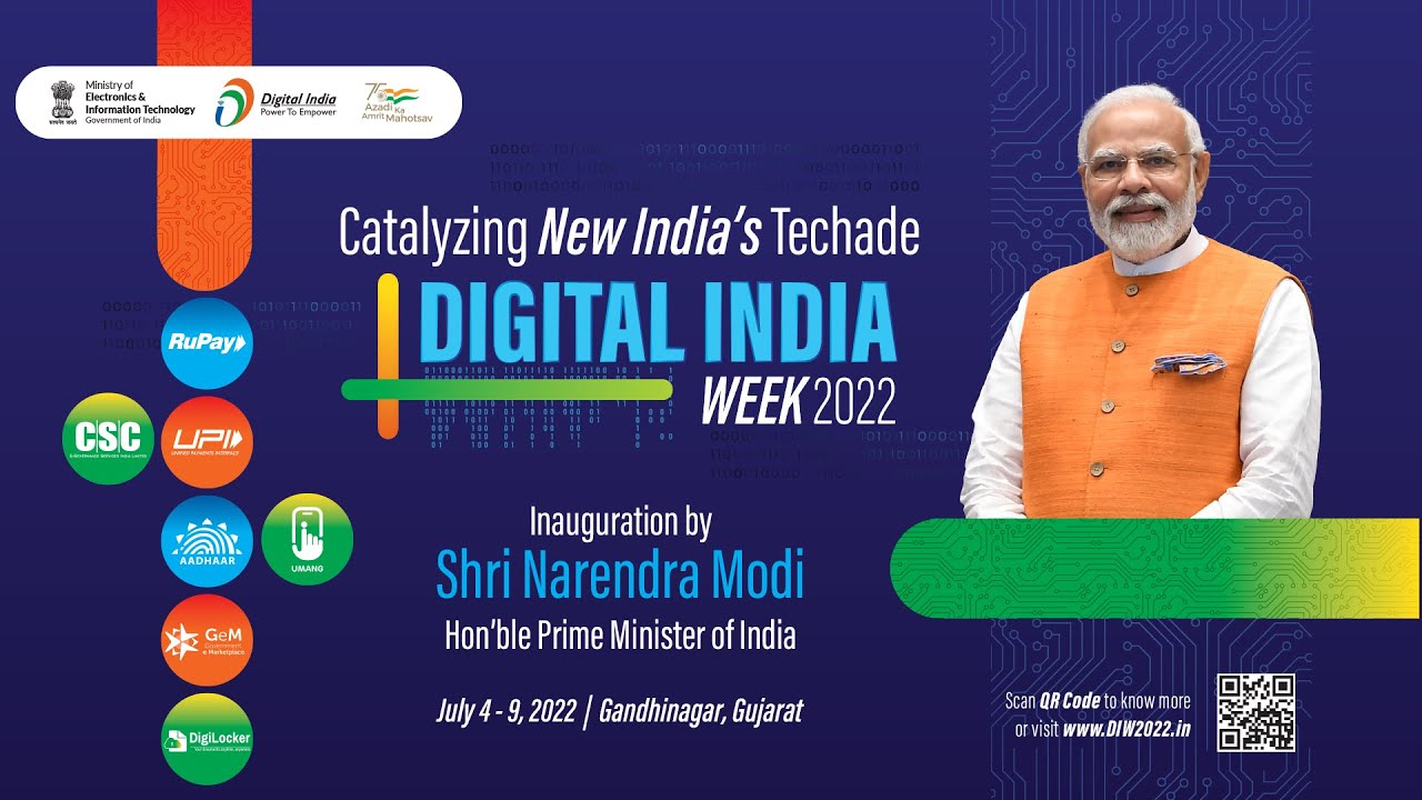 Inauguration of Digital India Week 2022 by Hon’ble PM Narendra Modi